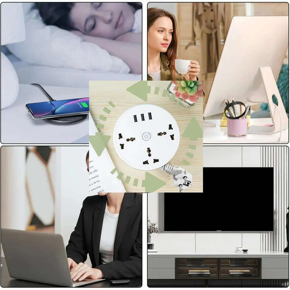 NevoMart Multipurpose AC Outlet Power Strip