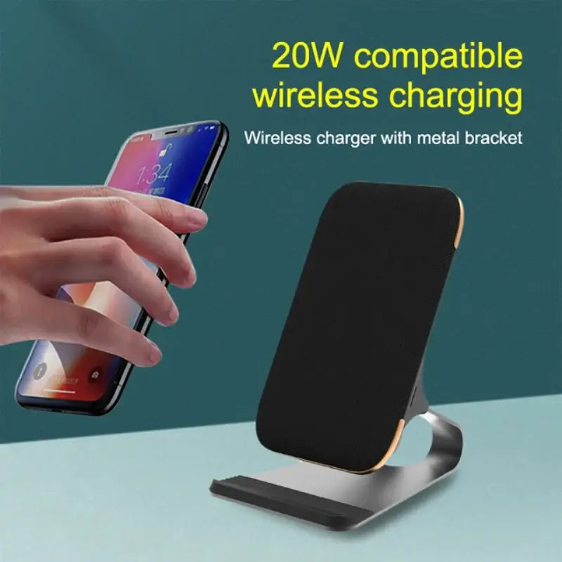 NevoMart Qi Fast Charging Desktop Stand