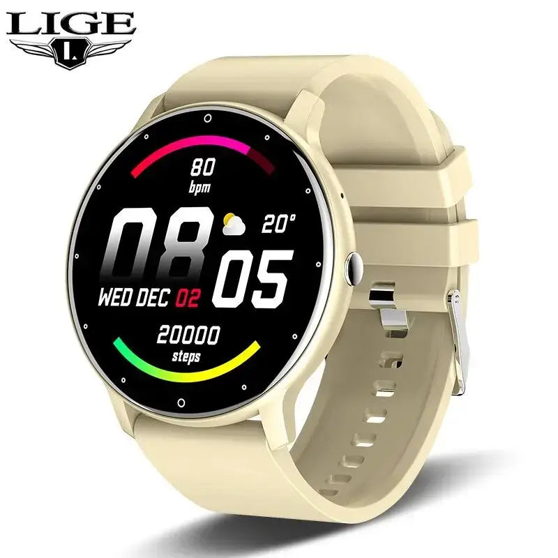 NevoMart LIGE Women Smart Band Smartwatch with Heart Rate Monitor, Weather Forecast, Fitness & Sports Tracking