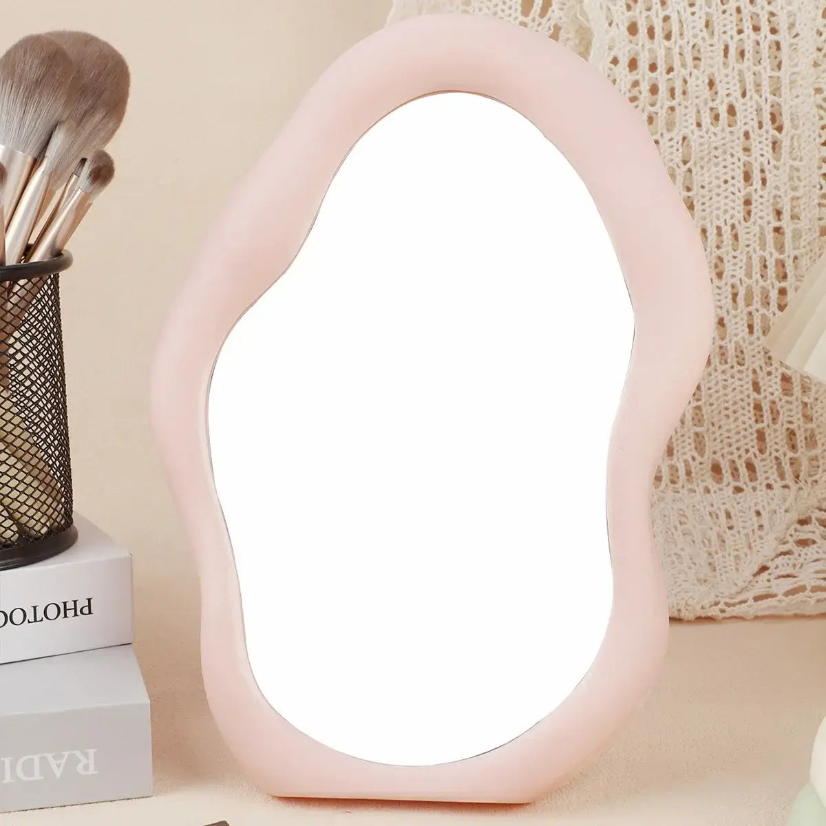 NevoMart Decorative Makeup Mirror for Bedroom Decor