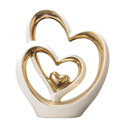 NevoMart Heart-Shaped Modern Minimalist Decor Accent