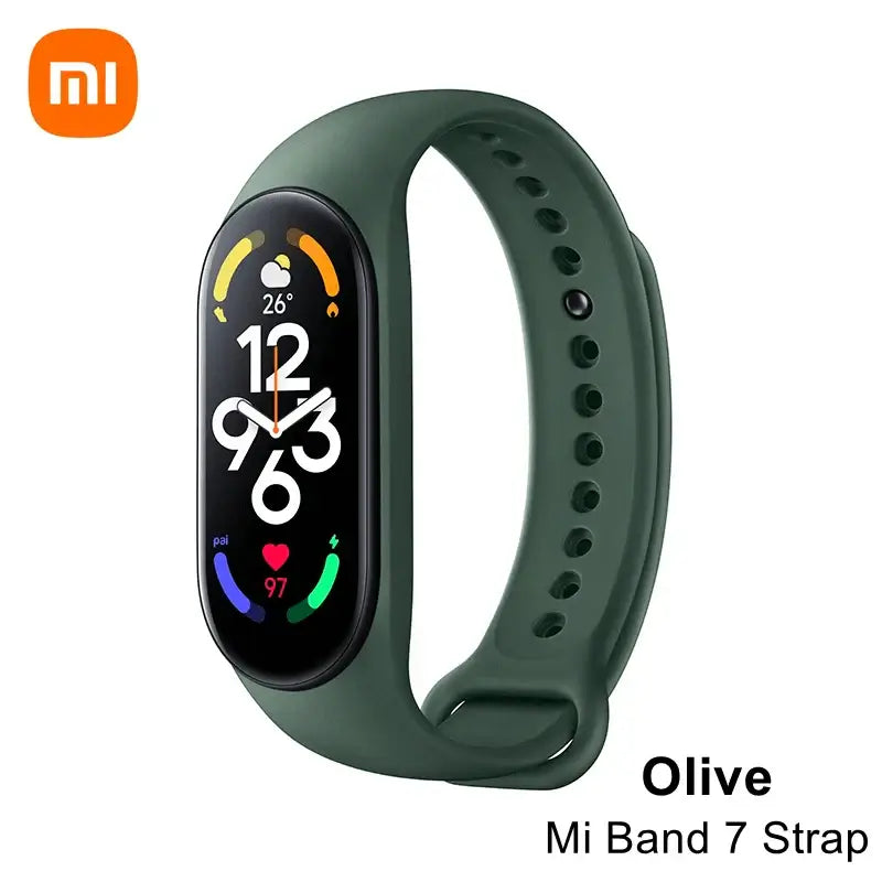 NevoMart Original Xiaomi Mi Band 7 Wrist Strap – Adjustable Replacement Band for Xiaomi Smart Band 7 and NFC