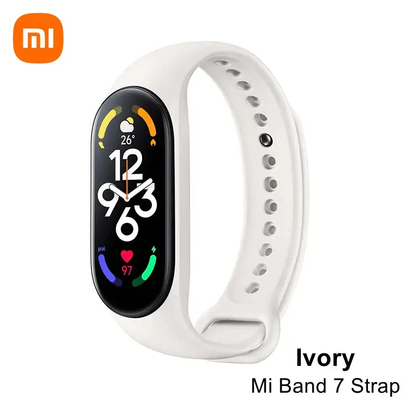 NevoMart Original Xiaomi Mi Band 7 Wrist Strap – Adjustable Replacement Band for Xiaomi Smart Band 7 and NFC