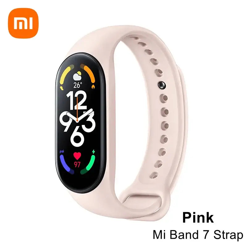 NevoMart Original Xiaomi Mi Band 7 Wrist Strap – Adjustable Replacement Band for Xiaomi Smart Band 7 and NFC