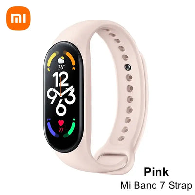 NevoMart Original Xiaomi Mi Band 7 Wrist Strap – Adjustable Replacement Band for Xiaomi Smart Band 7 and NFC