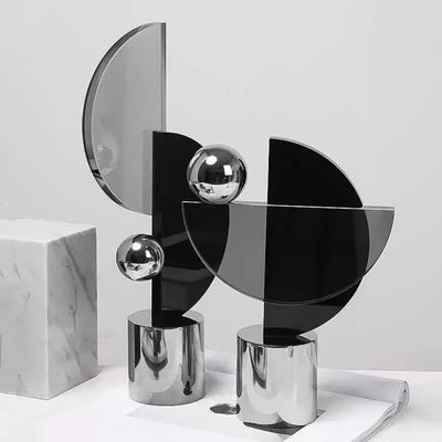 NevoMart Transparent Geometric Ornament for Home