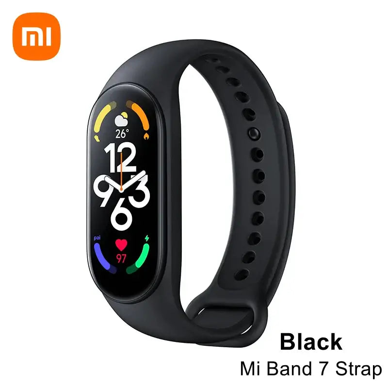 NevoMart Original Xiaomi Mi Band 7 Wrist Strap – Adjustable Replacement Band for Xiaomi Smart Band 7 and NFC