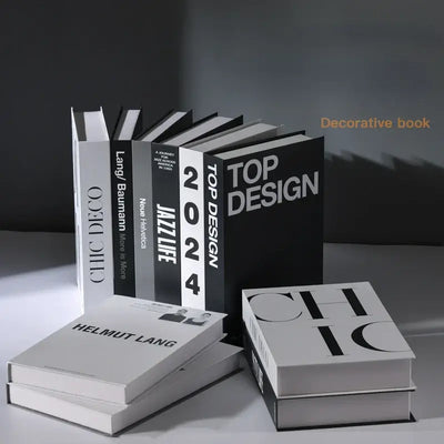 NevoMart Luxury Decorative Fake Books for Home