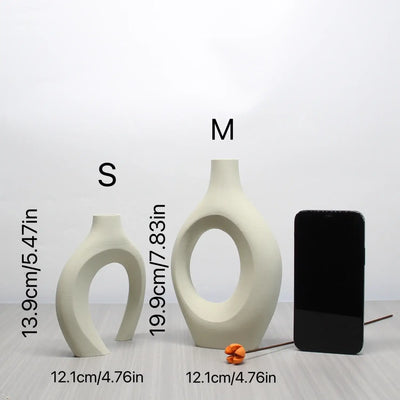 NevoMart Bohemian Style Art Vase Set