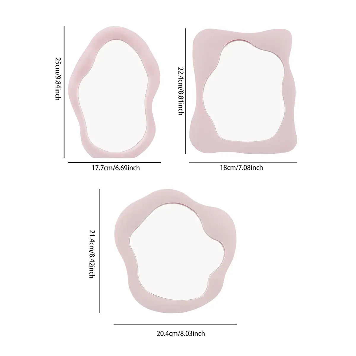 NevoMart Decorative Makeup Mirror for Bedroom Decor