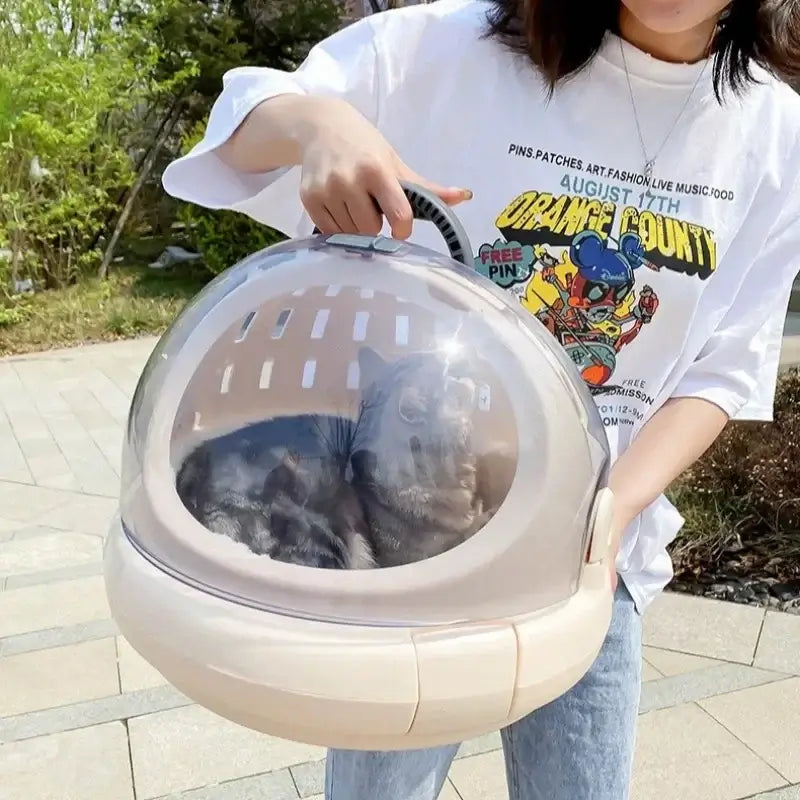 NevoMart Pet Air Capsule Carrier for Cats & Dogs
