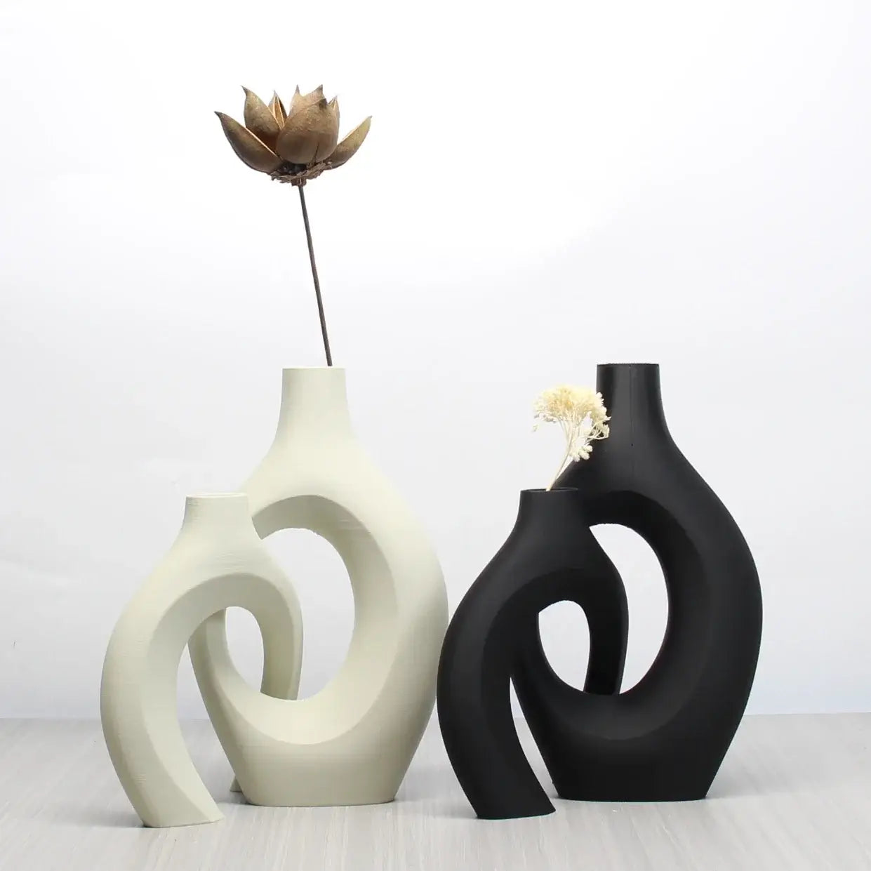 NevoMart Bohemian Style Art Vase Set