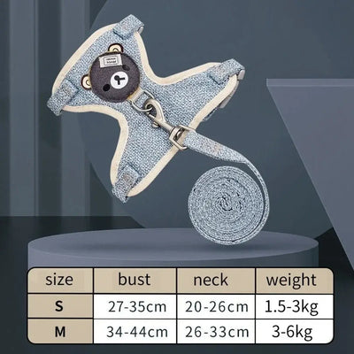 Durable Dog & Cat Harness Leash Set – NevoMart Supplies