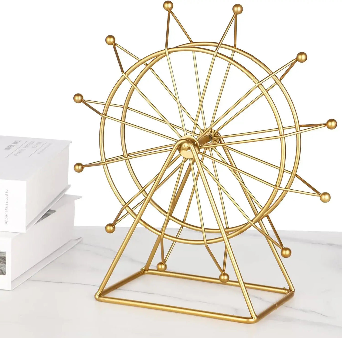 NevoMart Golden Ferris Wheel Home Decor Ornament