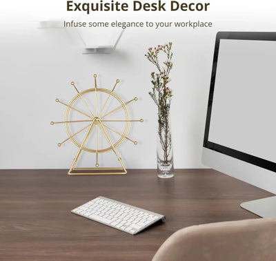 NevoMart Golden Ferris Wheel Home Decor Ornament