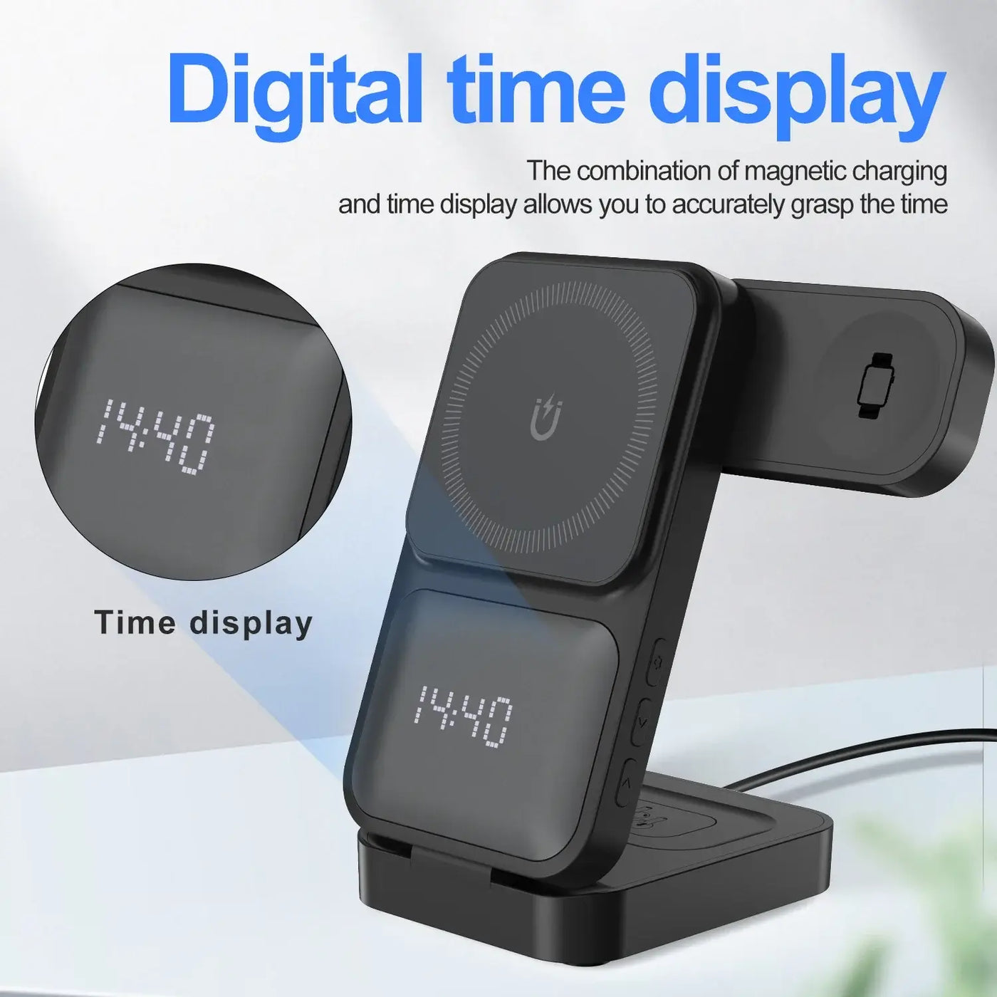 Portable Wireless Charger for Phones, Watch & Earbuds – NevoMart