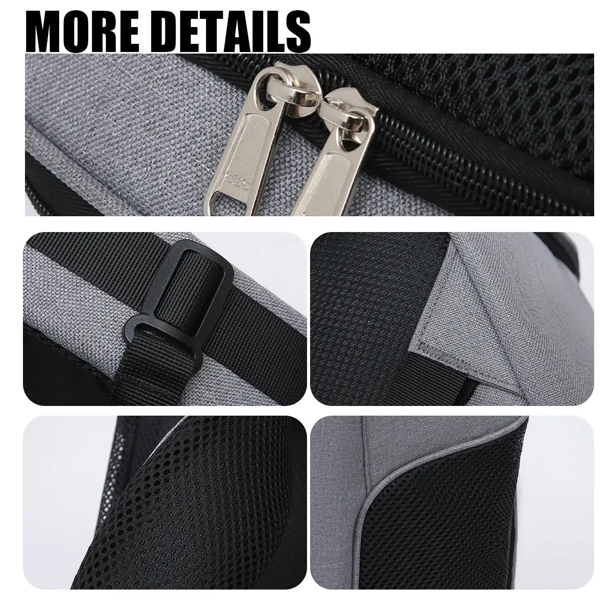 NevoMart Large Capacity Canvas Pet Carrier Backpack