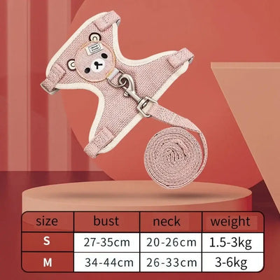 Durable Dog & Cat Harness Leash Set – NevoMart Supplies