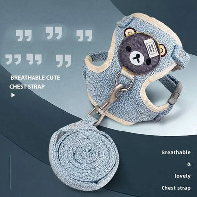 Durable Dog & Cat Harness Leash Set – NevoMart Supplies