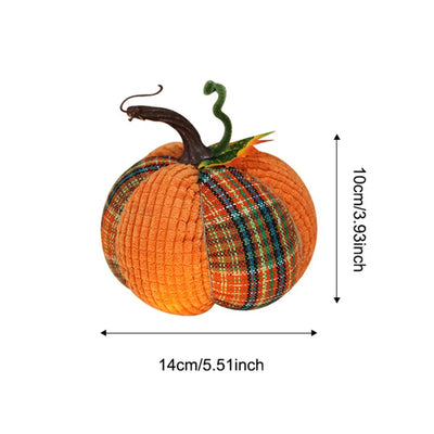 NevoMart Colorful Fabric Pumpkins for Fall Decor