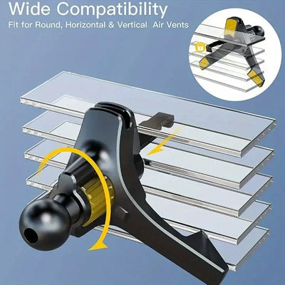 NevoMart Upgrade Car Phone Holder Clip 17mm Ball Head