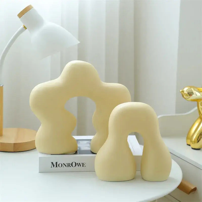 NevoMart Nordic Minimalist Ceramic Ornaments Decor