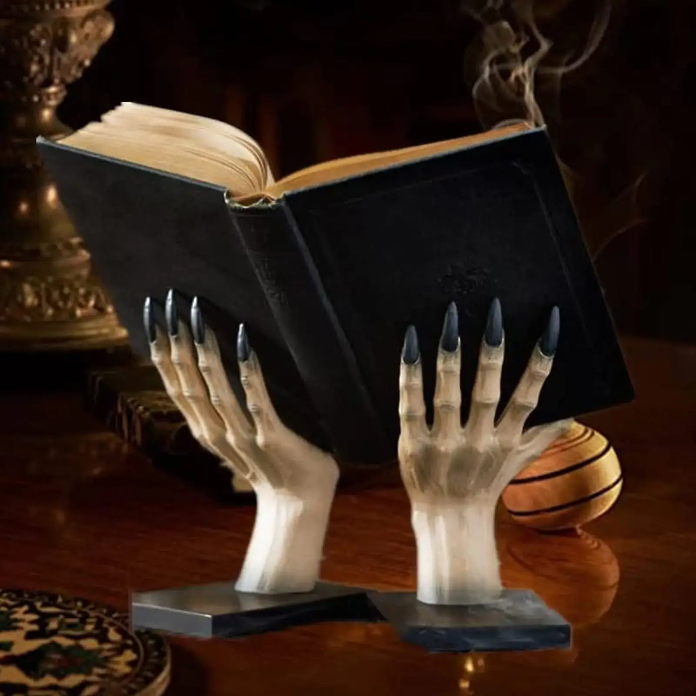 NevoMart Halloween Gothic Monster Hand Bookends
