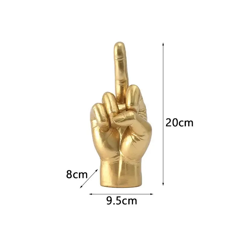 NevoMart Trendy Resin Statue for Hip Hop Room Decor