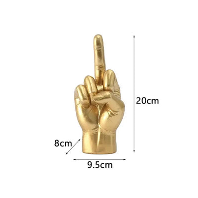 NevoMart Trendy Resin Statue for Hip Hop Room Decor