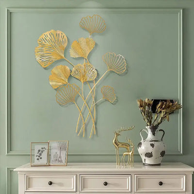NevoMart Modern Nordic Metal Wall Decor Luxury Living Room Gold Home Accessories