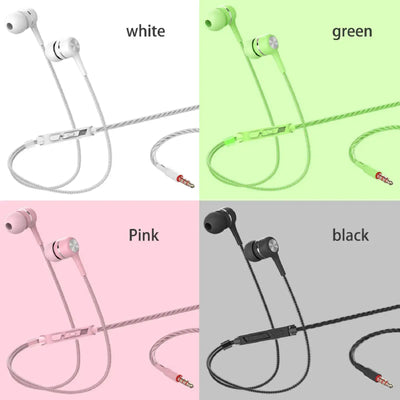 NevoMart 3.5mm Wired In-Ear Headphones with Mic
