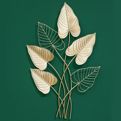 NevoMart Modern Nordic Metal Wall Decor Luxury Living Room Gold Home Accessories