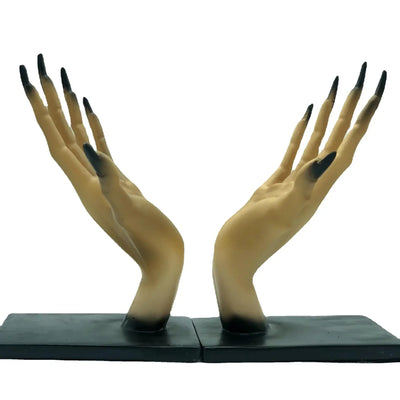 NevoMart Halloween Gothic Monster Hand Bookends