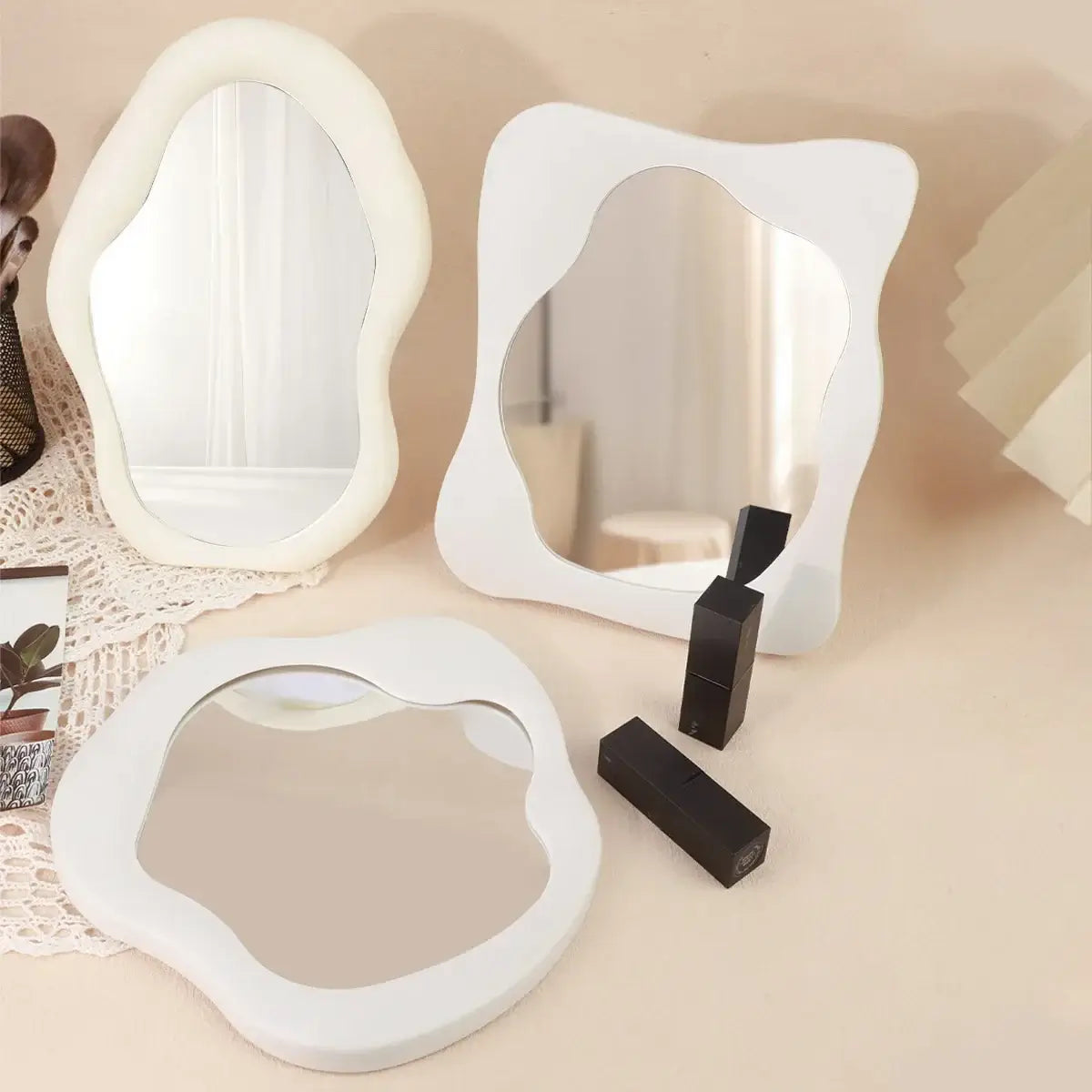 NevoMart Decorative Makeup Mirror for Bedroom Decor