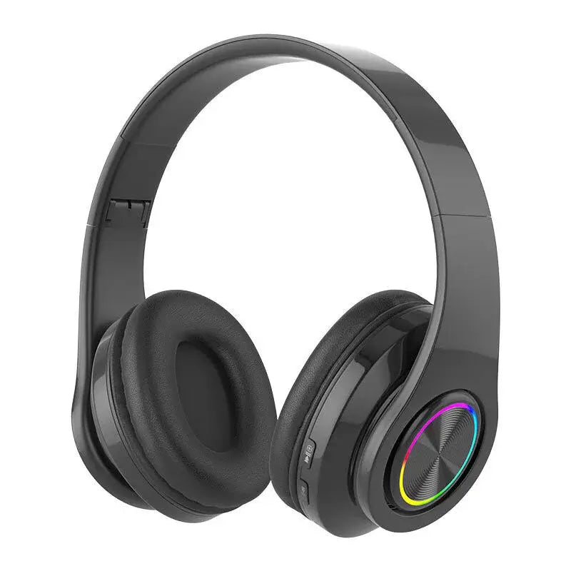 Foldable Bluetooth Headphones with Deep Bass – NevoMart