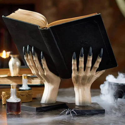 NevoMart Halloween Gothic Monster Hand Bookends