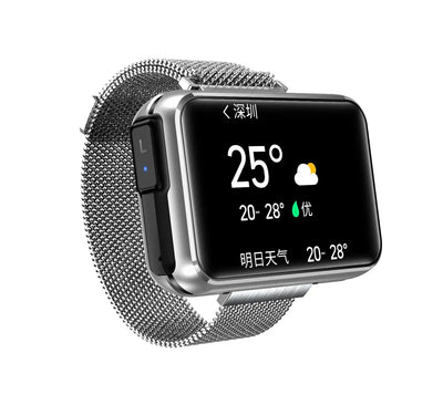 NevoMart T91 Smart Watch 2-in-1 with Wireless TWS Bluetooth Earphones, Fitness Tracker, Music, and Sports Modes