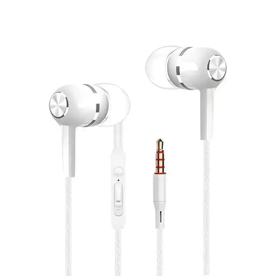 NevoMart 3.5mm Wired In-Ear Headphones with Mic