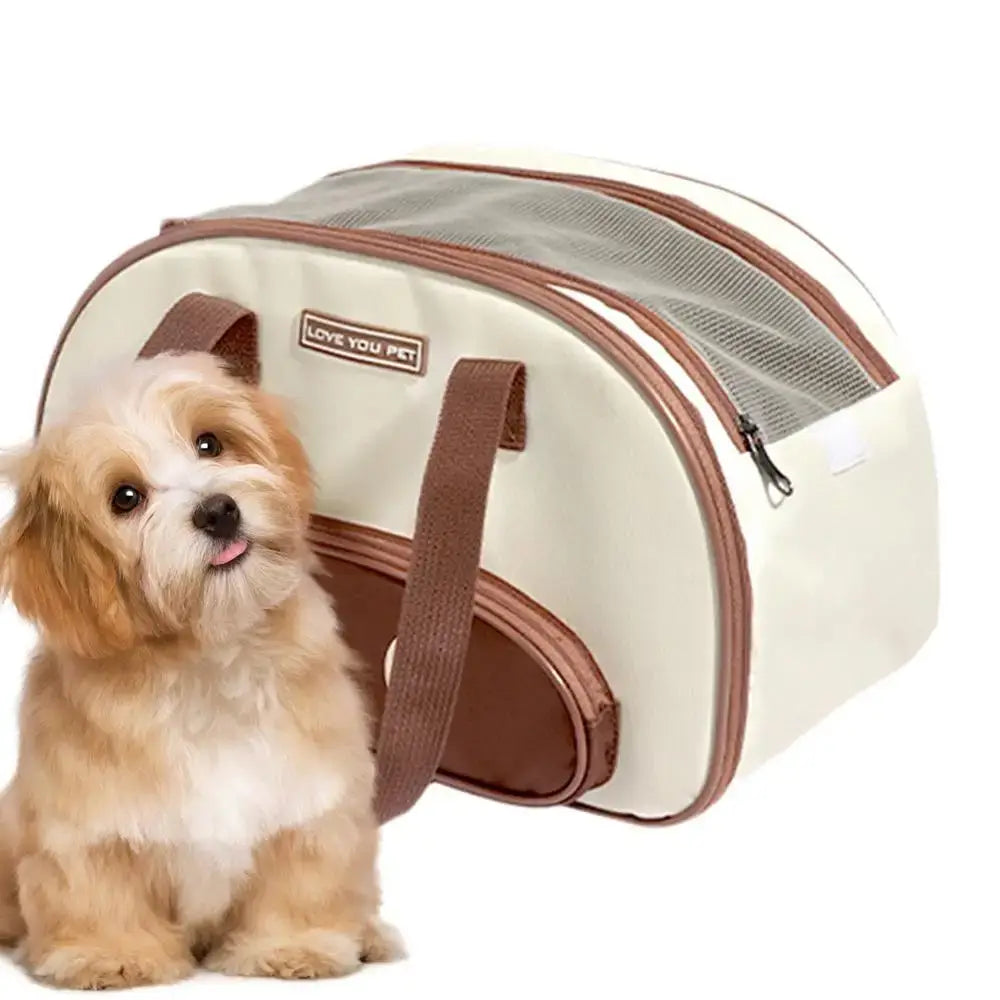 NevoMart Pet Carrier Bag – Handheld & Shoulder Travel Carrier for Small and Medium Pets