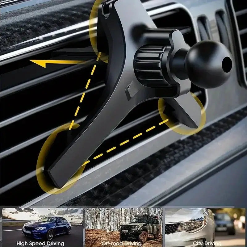 NevoMart Hook Clamp Car Phone Holder Clip