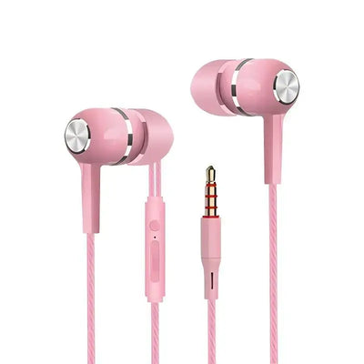 NevoMart 3.5mm Wired In-Ear Headphones with Mic