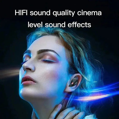 NevoMart Sleep Headphones Bluetooth 5.3 Wireless In-Ear Earphones with HiFi Stereo and Noise Reduction