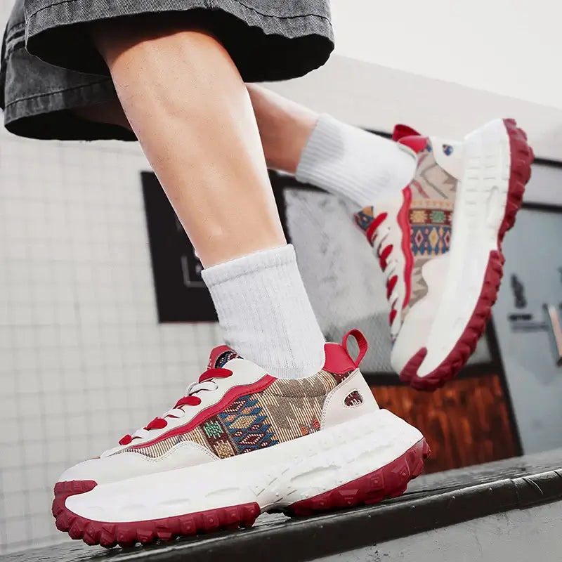 NevoMart Men’s Casual Tennis Shoes – Outdoor Sports Footwear Durable Autumn Winter Style