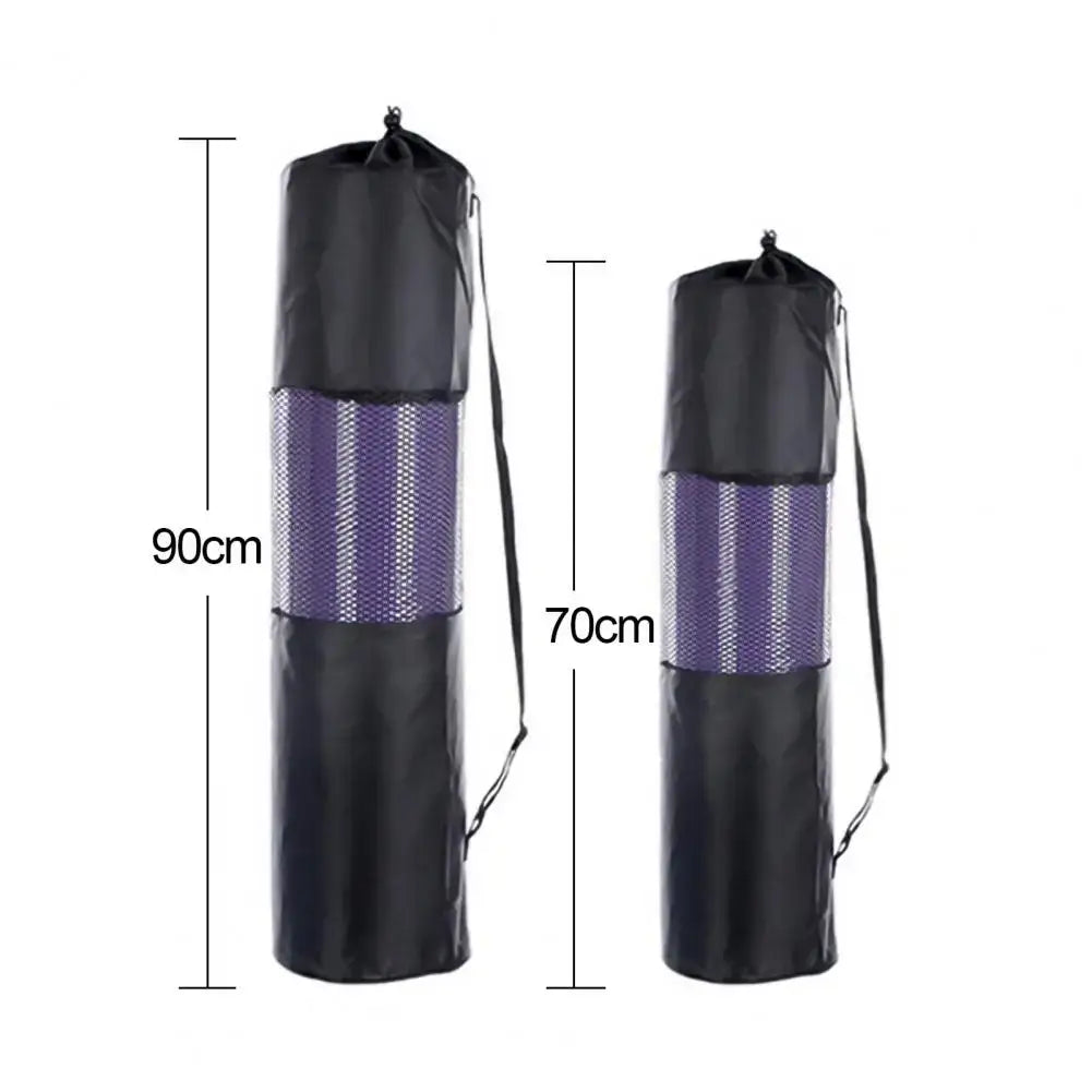 NevoMart Portable Breathable Yoga Mat Bag with Adjustable Shoulder Straps and Mesh Design – Fits Most Yoga Mats
