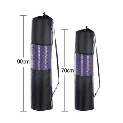 NevoMart Portable Breathable Yoga Mat Bag with Adjustable Shoulder Straps and Mesh Design – Fits Most Yoga Mats