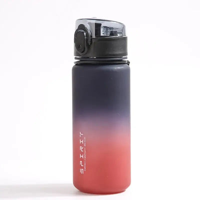 NevoMart 500ml Frosted Shockproof Portable Water Bottle with Filter and Rope for Outdoor Travel and Sports