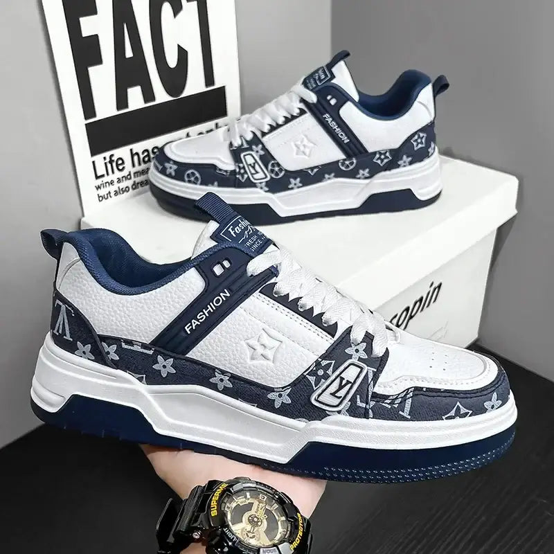 NevoMart Men’s Korean Style Platform Shoes