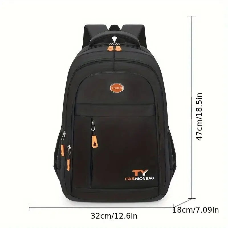 NevoMart Men's Waterproof Large Capacity Adjustable Computer Backpack