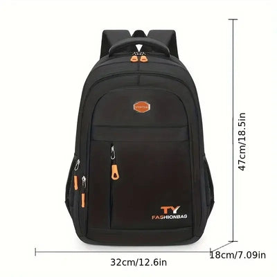 NevoMart Men's Waterproof Large Capacity Adjustable Computer Backpack