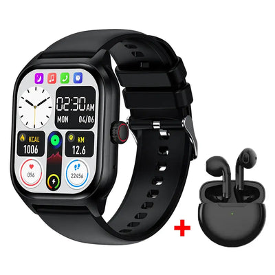 NevoMart Smart Watch with Bluetooth Call, Music, Waterproof Fitness Tracking, and Pedometer for Men and Women